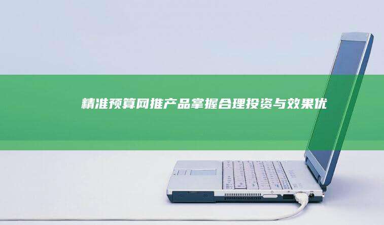 精准预算网推产品：掌握合理投资与效果优化